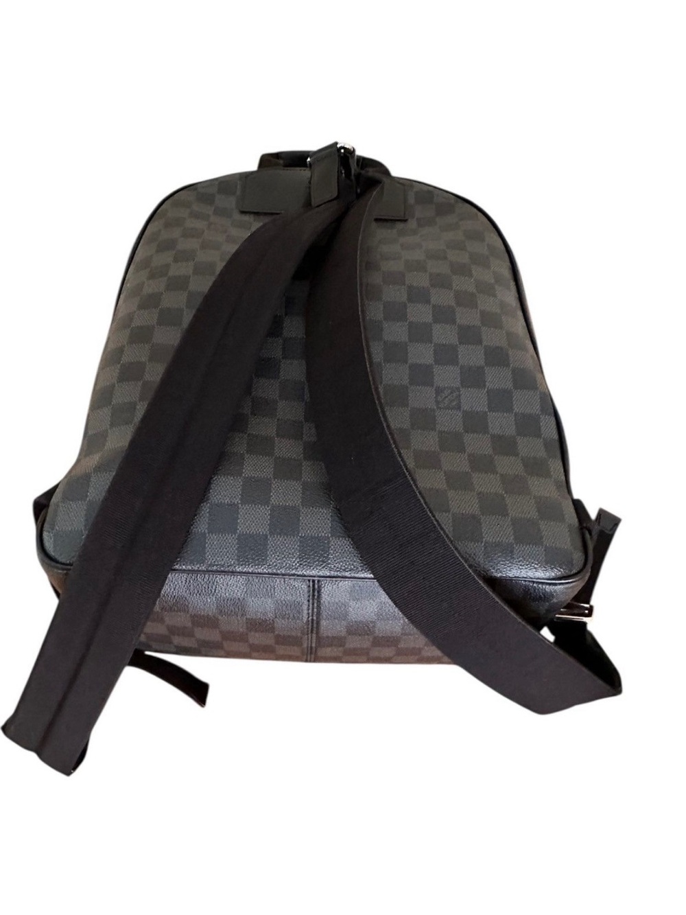 Louis Vuitton Black and Gray Damier Graphite Backpack - Picture 6 of 12